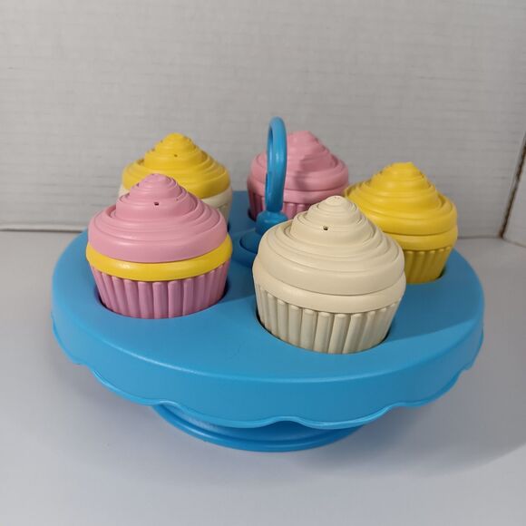 Green Toys Kids Toy Cup Cakes Muffin Tray Pretend Play Baking Food Plastic - Picture 3 of 10